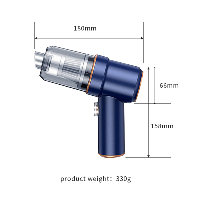 Wireless Handheld Car Vacuum Cleaner Multifunctional Powerful Blow Suction Household Small Portable High Power Dust Blower