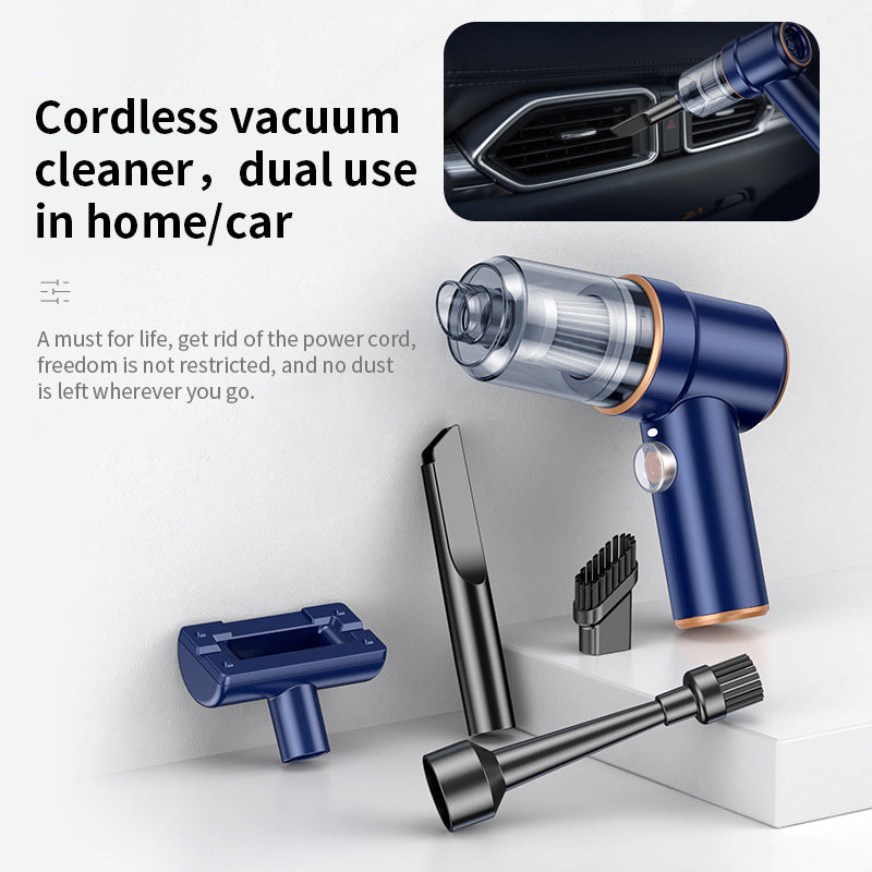 Wireless Handheld Car Vacuum Cleaner Multifunctional Powerful Blow Suction Household Small Portable High Power Dust Blower